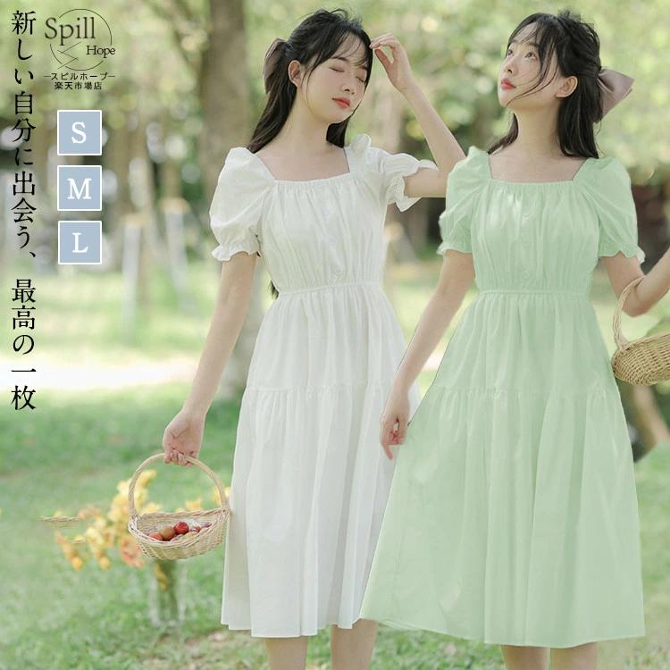 母の日【夏の】【出荷が迅速】ワンピース レディース 春 夏 きれいめ 女性 中学生 高校生 体型カバー ロング丈 袖あり 半袖 ビーチワンピース 夏 結婚式 お呼ばれ 二次会 お宮参り 旅行 通勤