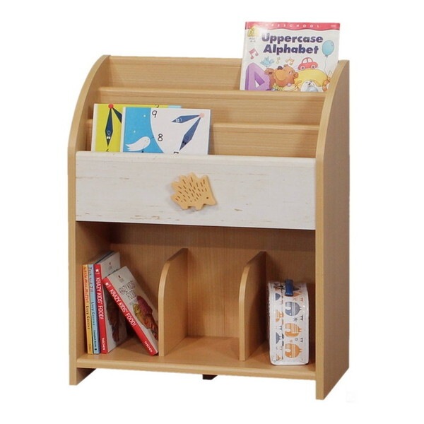 白井産業 LAK-7055BSB 絵本ラック ランドキッズ メーカー直送