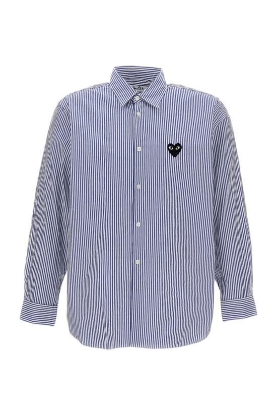 COMME DES GARCONS Men Shirts AXB018STRIPE Blue