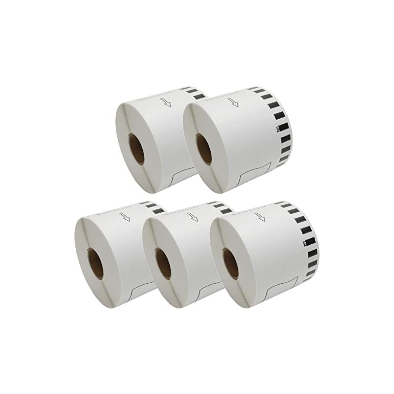 【互換ラベルLabo】 DK-2205 ブラザー 互換 ラベル 5ロールセット brother QL-700 / QL-800 / QL-820NWB 等に