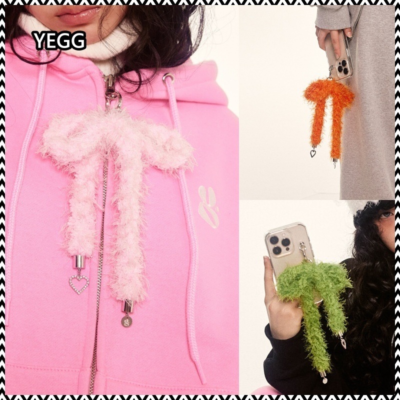 YEGG Fur ribbon keyring 5,546円