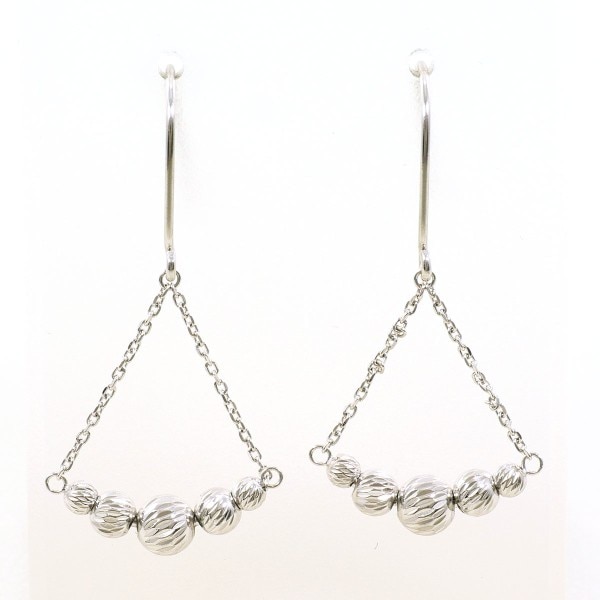 PT950 ピアス 総重量約2.1g ジュエリー 中古