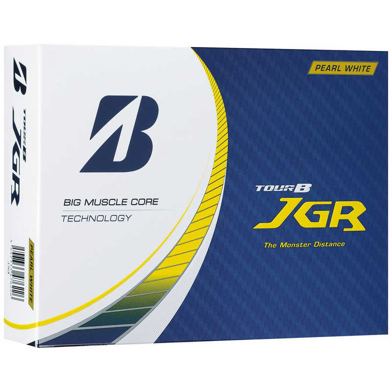 ブリヂストン　ゴルフボール TOUR B JGR [12球(1ダース)] パールホワイト 【返品交換不可】　J3GX