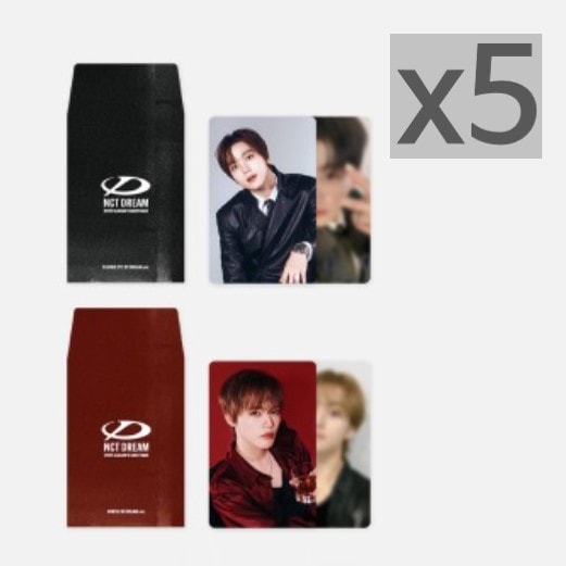 NCT DREAM RANDOM TRADING CARD 5個 2025 SEASONS GREETINGS