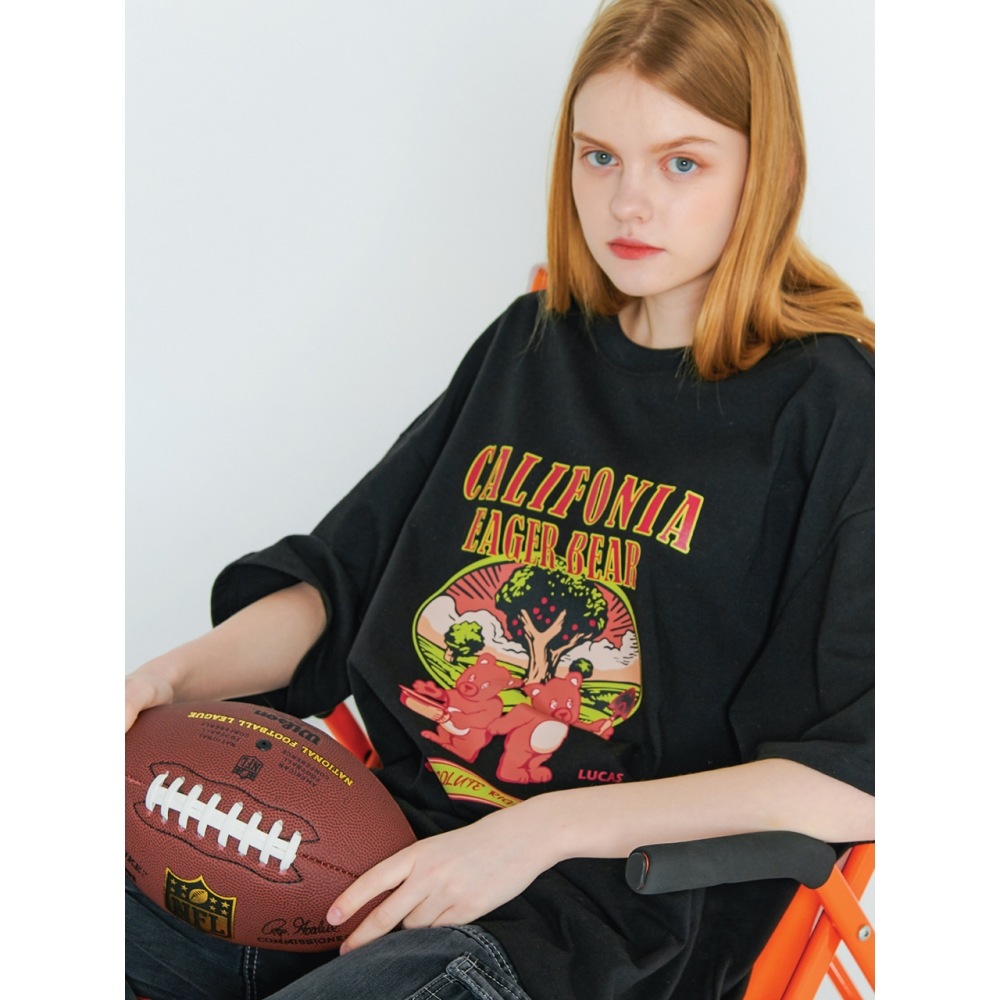 CPGNカリフォルニアベア半袖ブラック