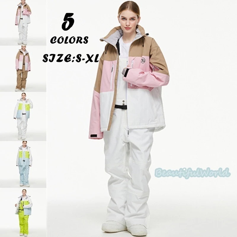 スノーボードウェア上下スキーウェア上下セットメンズレディーススノボウェアジャケットパンツ男女兼用スノーウェア撥水防風保温雪遊び