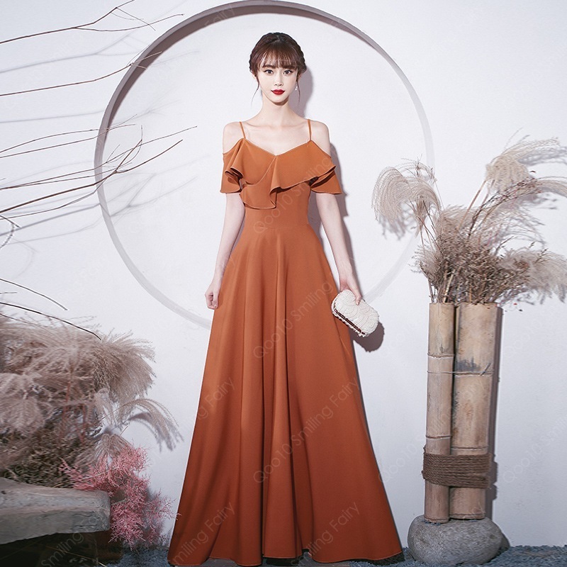 【新品追加】【最安値挑戦】 ブライズメイド ドレス 袖あり パーティードレス 結婚式 ロング丈ドレス ウエディングドレス お呼ばれ 二次会 コンサート 卒業式 同窓会 成人式 演奏会 -96