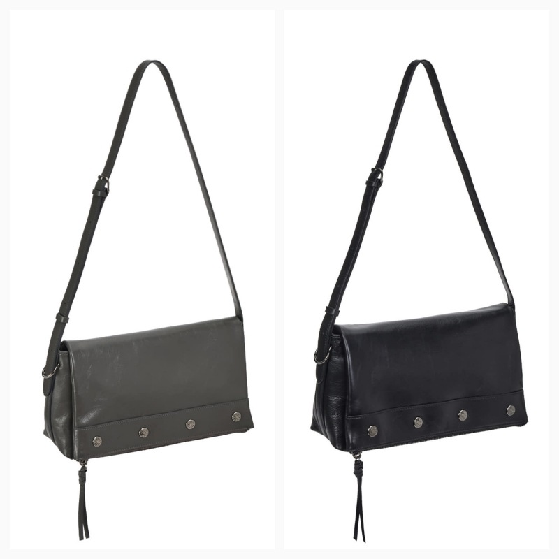 【VUNQUE】26SS PERFEC BUTTON UP FLAP CROSS S : 2COLORS