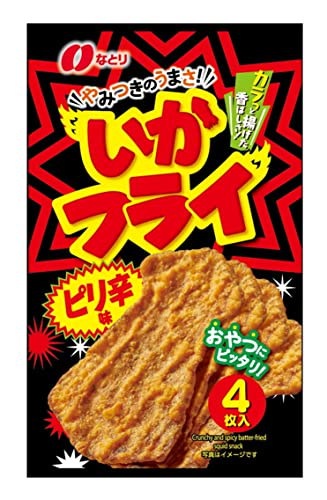他サイト： なとり いかフライピリ辛味 4枚10袋の商品画像