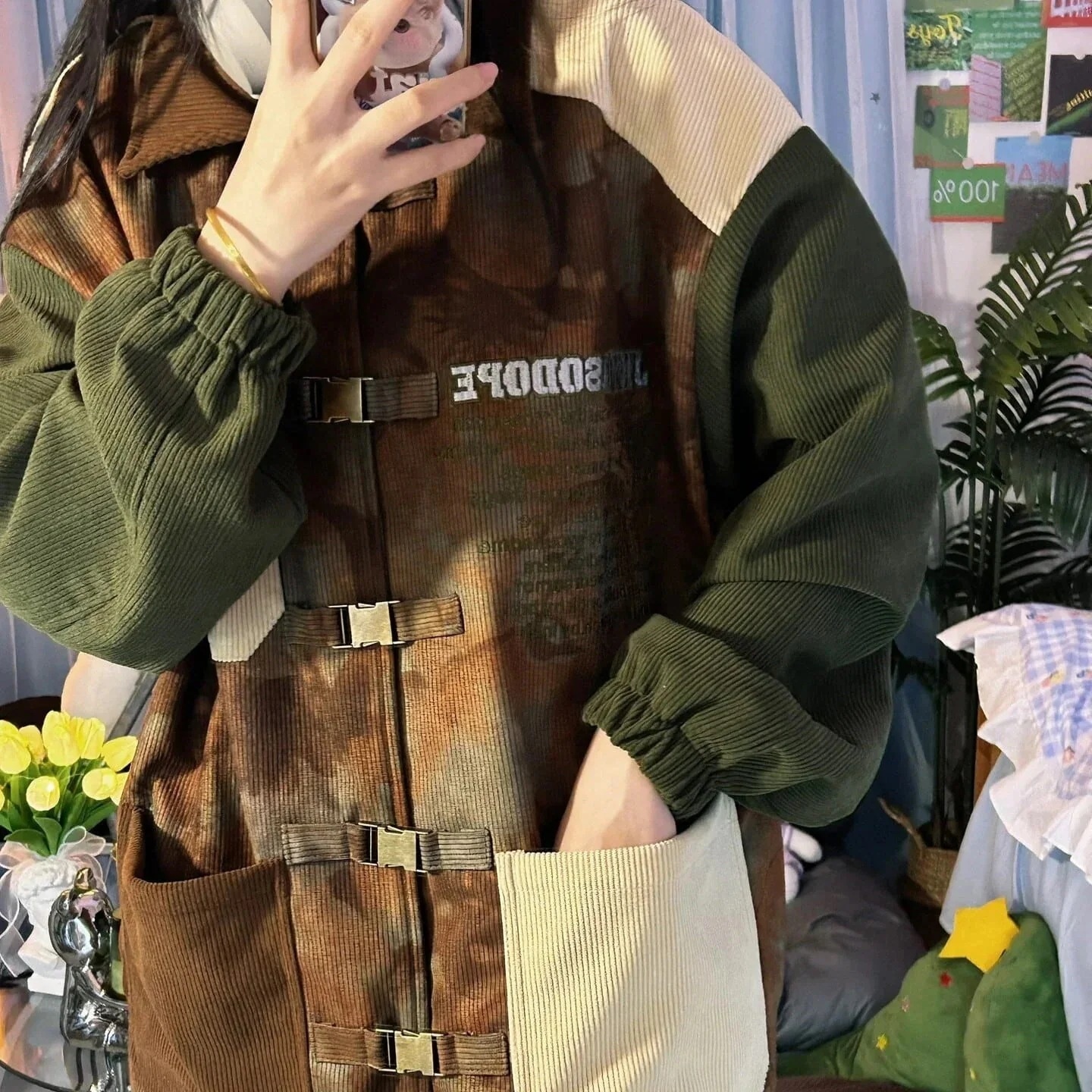 【急速出荷!】油絵の花模様レトロジャケット