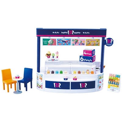 他サイト： タカラトミー リカちゃん ようこそ! サーティワン アイスクリームショップ 着せ替え おままごと おもちゃ 3歳以上の商品画像