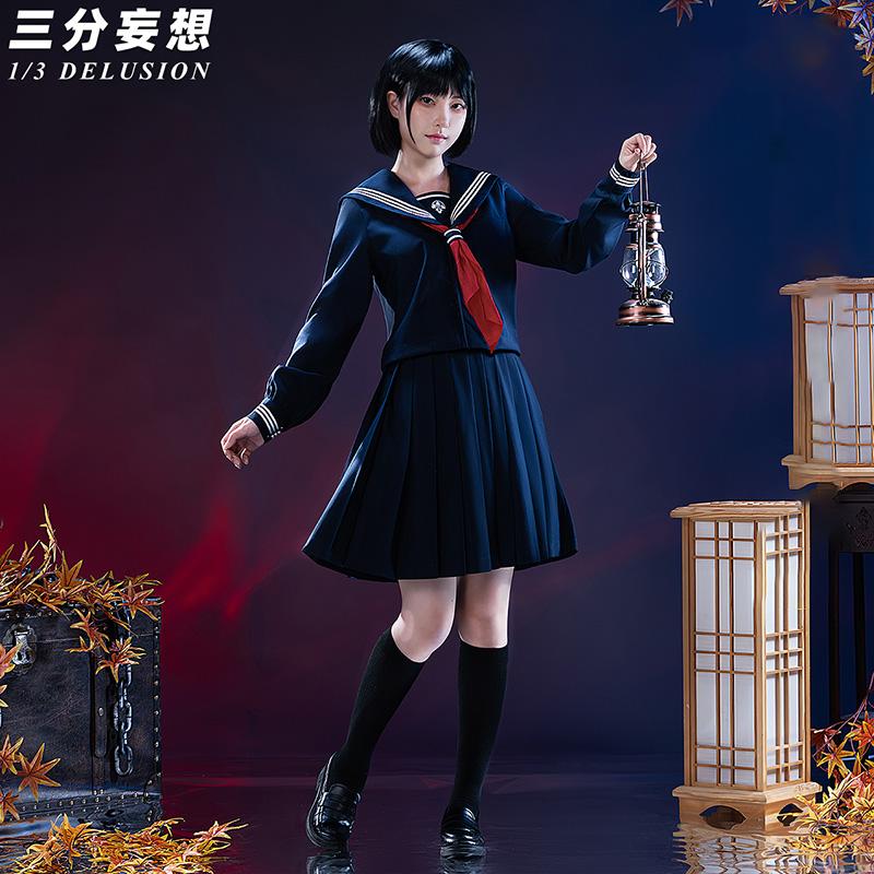 【工場直販 品質保証】 【三分妄想1/3Delusion】サイレントヒルf SILENT HILLf 深水 雛子 コスプレ衣装/ウィッグ コスチューム