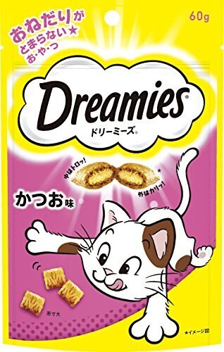 ドリーミーズ 猫用おやつ かつお味 60g36 (ケース販売)