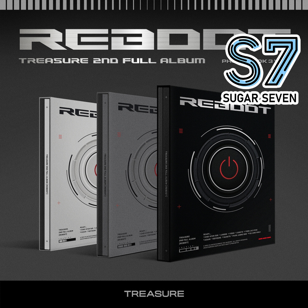 TREASURE 2nd FULL ALBUM REBOOT PHOTOBOOK