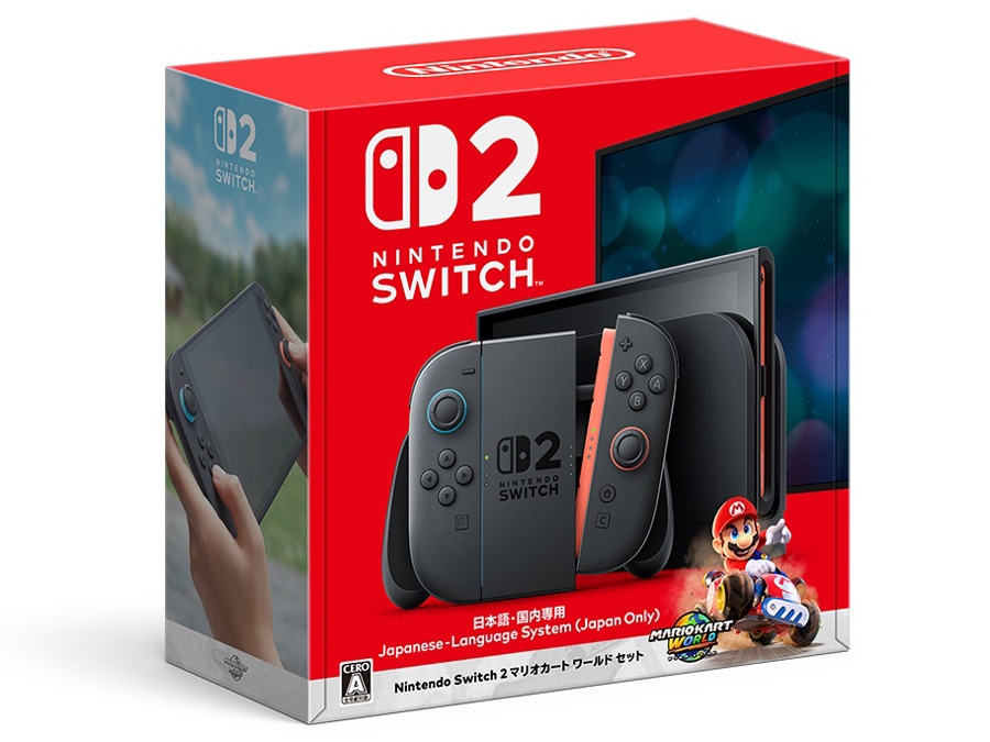 Nintendo Switch 2 （日本语・国内専用）マリオカート ワールド セット BEE-S-KB6PA