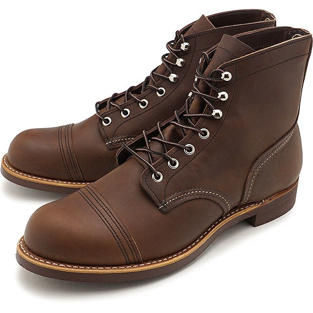 アイアンレンジャー メンズ ワークブーツ [＃8111 ] IRON RANGER RED WING Dワイズ アンバー ハーネス 茶 ブラウン系 36,108円