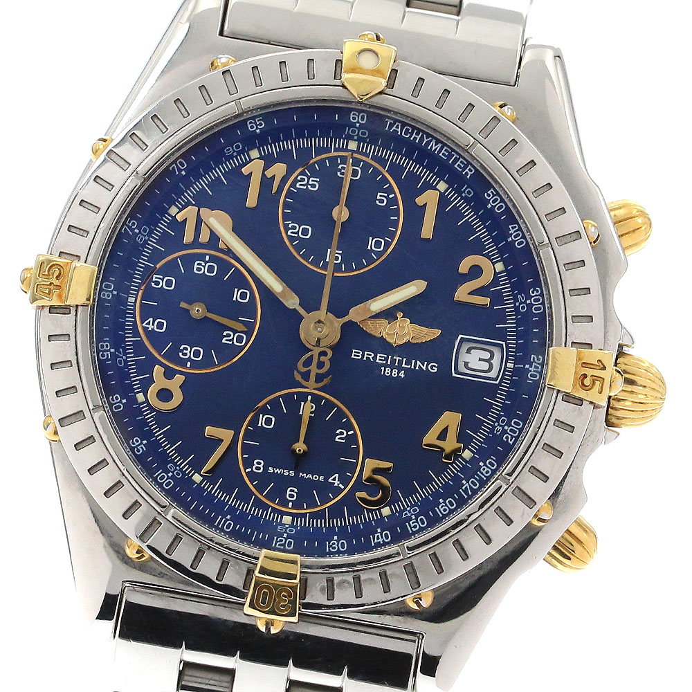 ブライトリング BREITLING B13050.1 クロノマット ビコロ デイト 自動巻き メンズ _904700【中古】