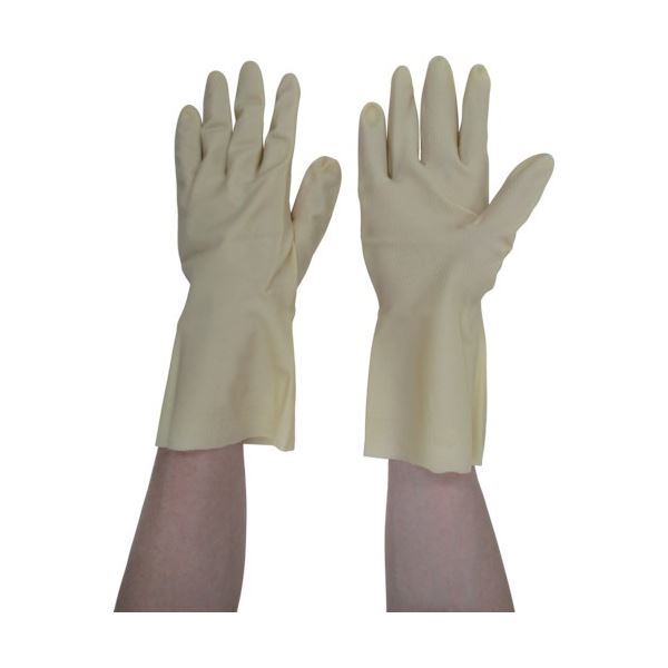 （まとめ）東和 ビニスター ビューティー 中 あつ手（裏なし） L ナチュラル 1双[x10]