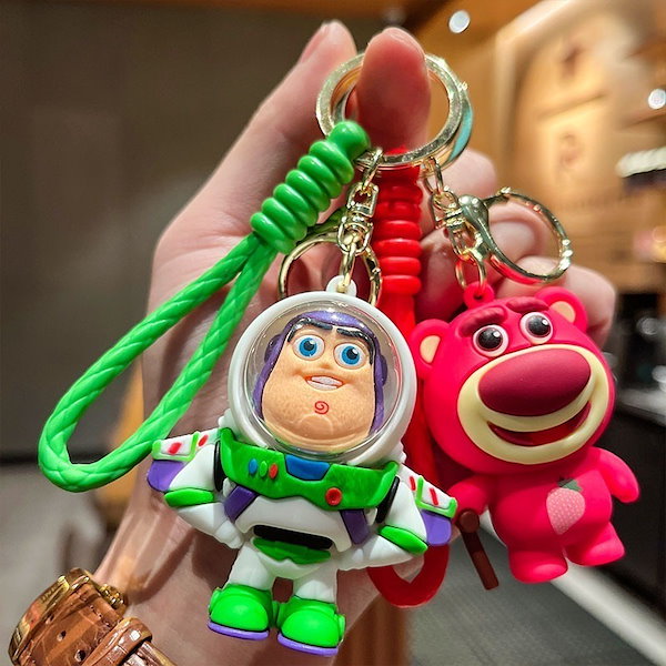キーホルダー　ボービープ　トイストーリー4 美人　可愛い トイストーリー ぬいぐるみキーホルダー バズ フォーキー