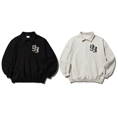 93 ロゴ ラグビー スウェットシャツ_2color