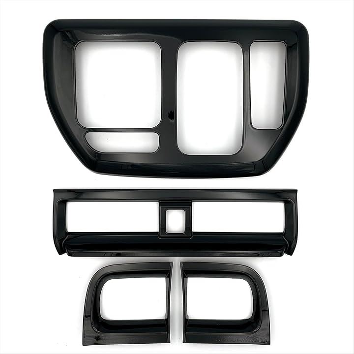 新型 フリード GT系 アクセサリー カスタム パーツ 内装 シフトベース パネル サイド ダクト パネルセンター セット(シフト・サイド・センターセットセット (ピアノブラック))