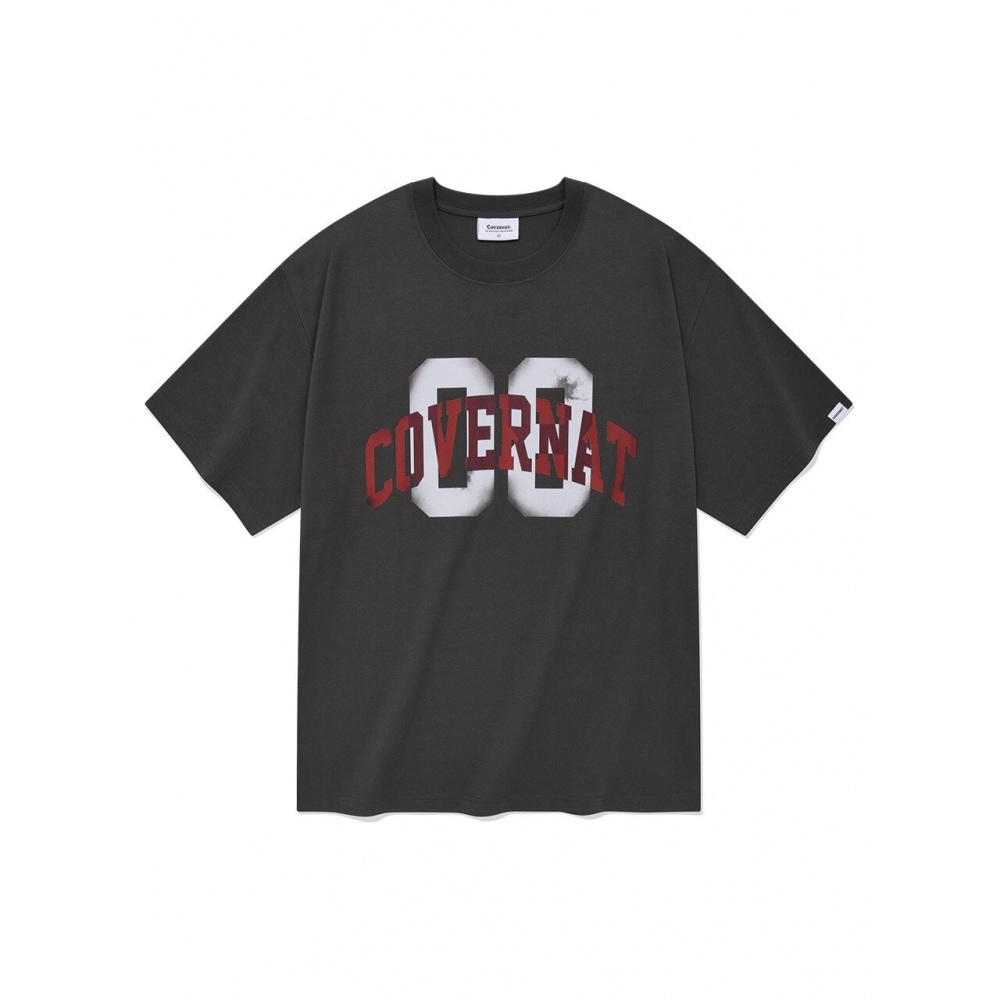 カバーナット・ペインティング 08 Tシャツチャコール