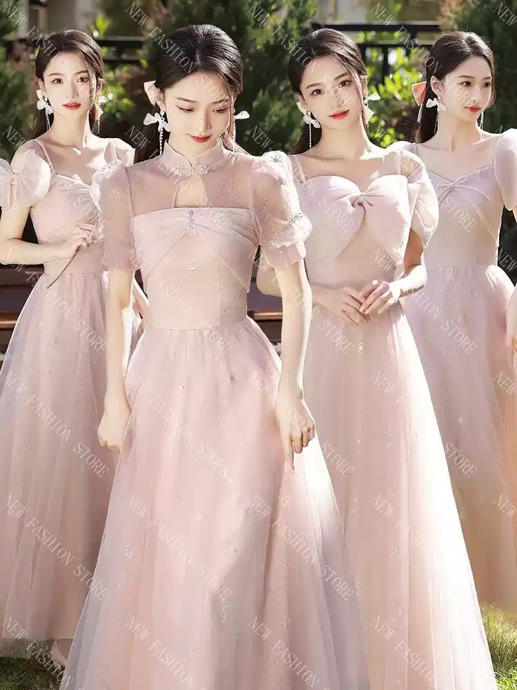 新作姉妹団ドレススカート-59