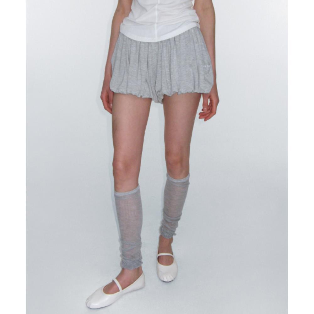 ROCKCAKE Puff Shirring Shorts Gray RC25PT11100GR