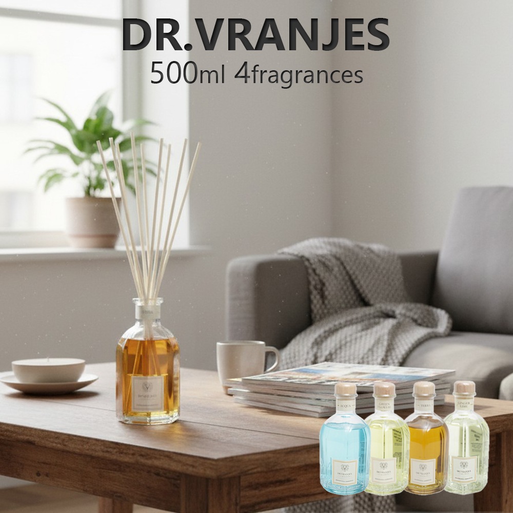 ルームフレグランス ディフューザー 500ml ACQUA GINGER LIME GREEN FLOWERS TERRA おしゃれ 高級感 上品 人気 ブランド 芳香剤 プレゼント ギフト