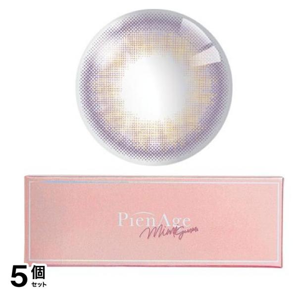 ピエナージュ ミミジェム ワンデーカラコン ミミピンクトパーズ 10枚入 (-4.75 度あり) 5個セット