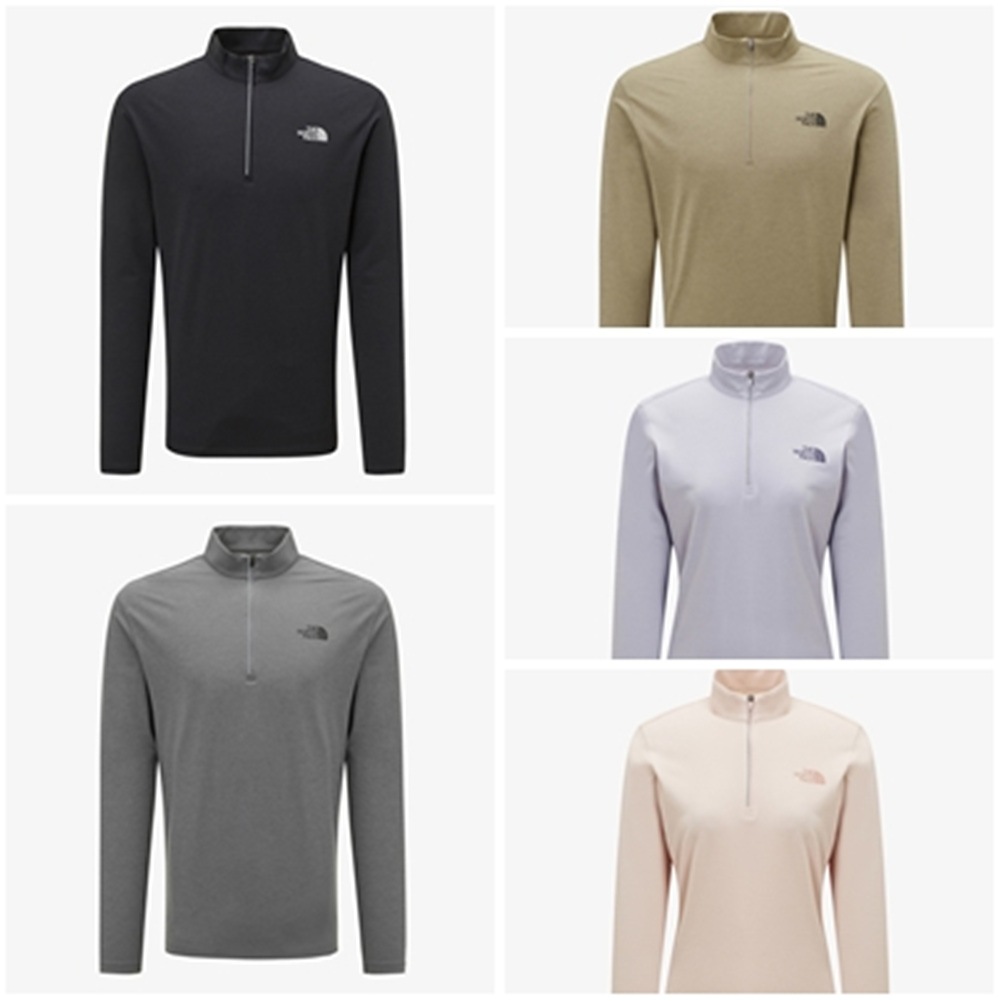 BANFF L/S ZIP TEE [NT7LP50]