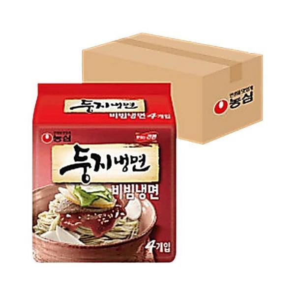 (NEW) 農心 トゥンジ冷麺 ビビン冷麺(マルチパック) 4入(162g×32個)