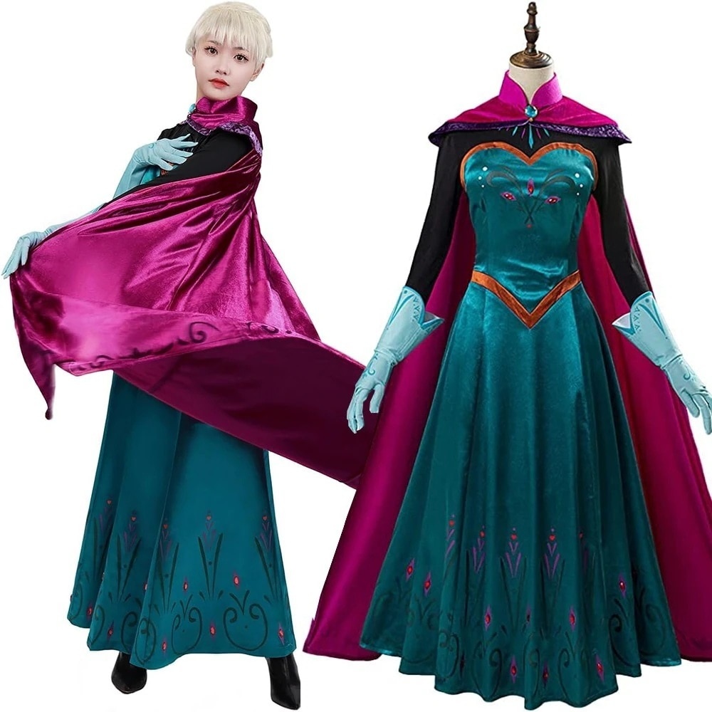 在庫あり 激安 アナと雪の女王 アナ あな エルサ えるさ コスプレ 衣装 戴冠式 Elsa 大人 姫様 ドレス 演出服 ワンピース ワンピース