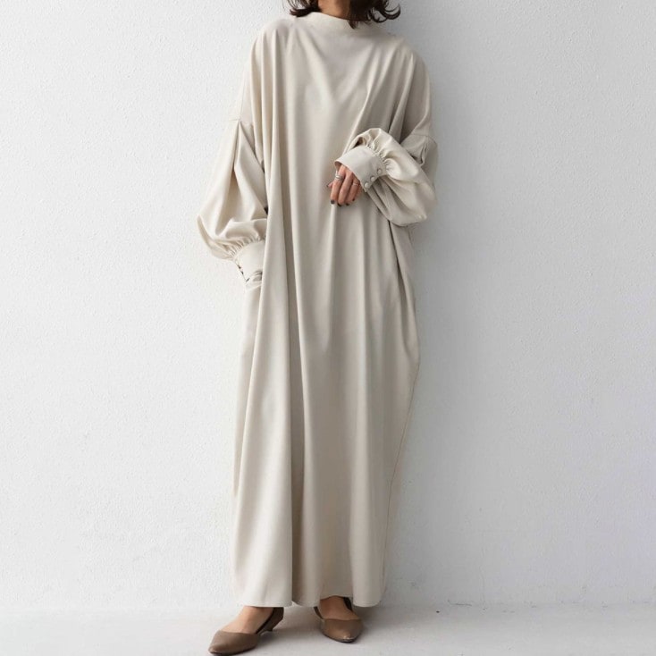 【お買い得】 前後2WAYSマキシワンピース