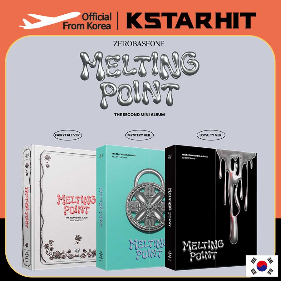 (3種セット) ZEROBASEONE - MELTING POINT (ミニアルバム)