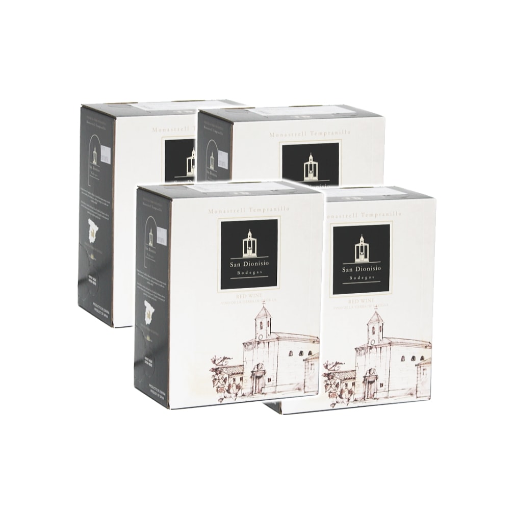 バッグインボックス 赤 サンディオニシオ ４箱セット