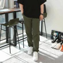 WMH シンプル カーゴ ポケット ジョガー バンディング パンツ