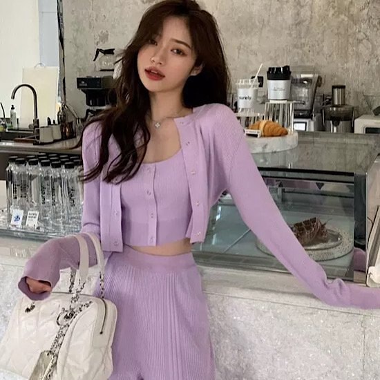 【取寄：納期2週間】セットアップ レディース 無地 体型カバー 夏 大きいサイズ ゆったり 春 新作 長袖