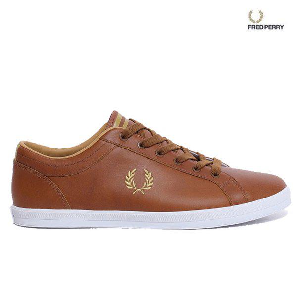 (FRED PERRY) 23FW 男性用スニーカー ベースライン レザー(SFPM2314330-C55)
