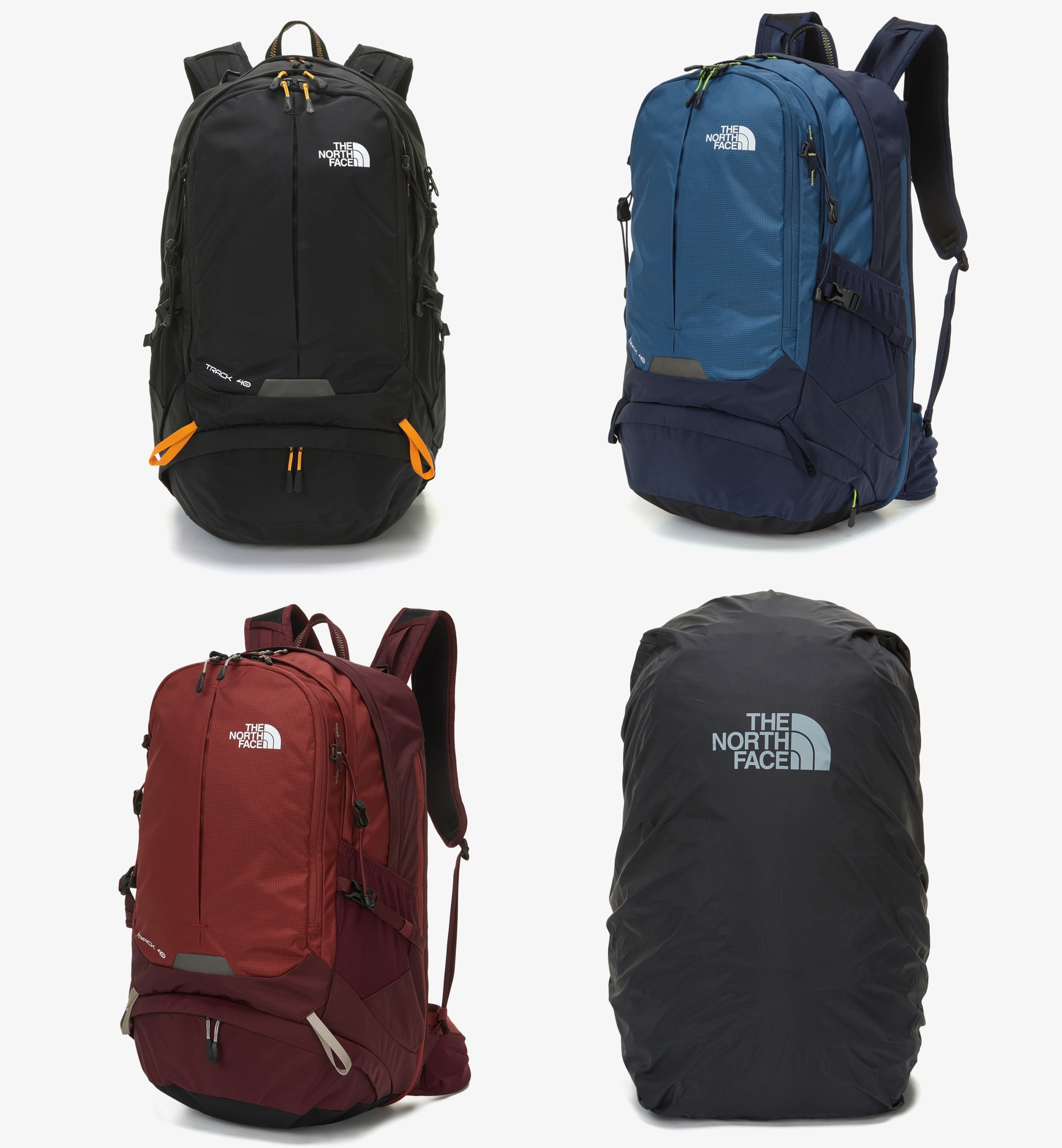 TRACK 40 3色 バックパック 散行用 レインカバー 日常用 旅行用 男女共用