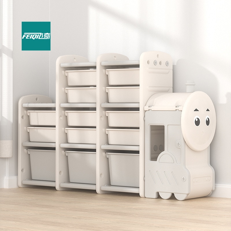 子供用 多機能本棚 収納ラック 幼稚園児 おもちゃ収納ラック かわいい 絵本収納ラック 整理ラック 赤ちゃんの実践能力を育む家庭用収納
