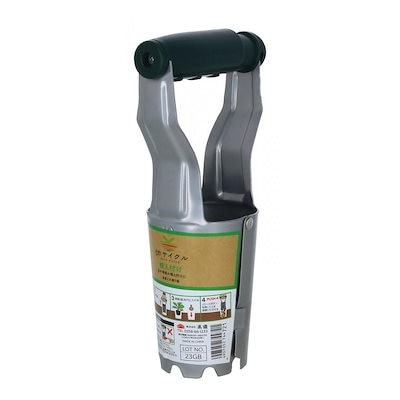 他サイト： 髙儀(Takagi) 畑サイクル 苗植え 穴掘り器 φ60mm 苗 球根 植え付け 差し込む 引き抜く リリースボタン 土をかぶせる 簡単植え付け 高儀 たかぎ TAKAGIの商品画像