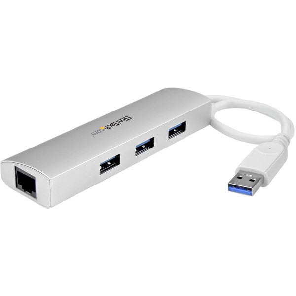 ST3300G3UA シルバー [ポータブルUSB3.0ハブ(3ポート)]