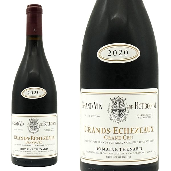 グラン エシェゾー グラン クリュ 特級 2020 究極限定秘蔵蔵出し品 ドメーヌ テナール元詰 (バロン テナール) 正規代理店輸入品 5年熟成作品Grands Echezeaux Gran
