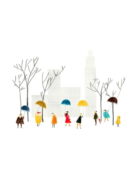 BLANCA GOMEZ CENTRAL PARK A4 アートプリント/ポスター