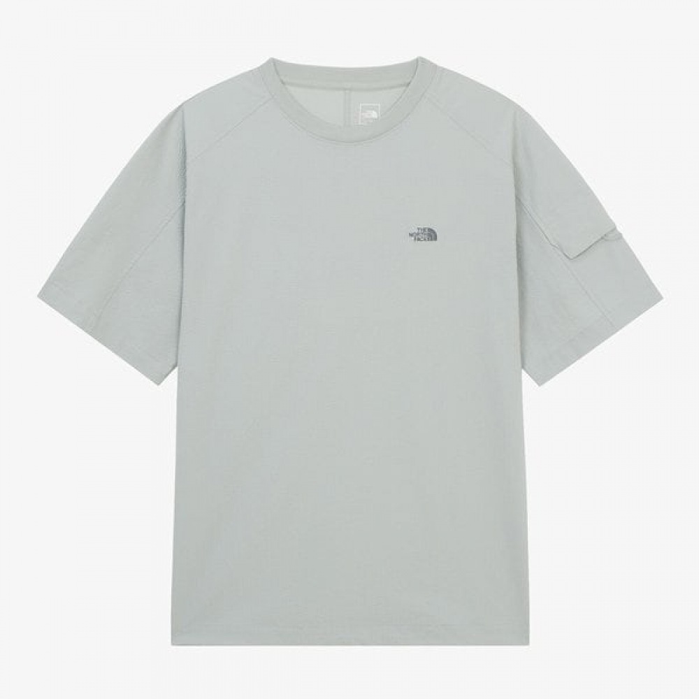 [ノースフェイス公式] NT7UR24C メンズファームショートスリーブ Tシャツ_クールグレー