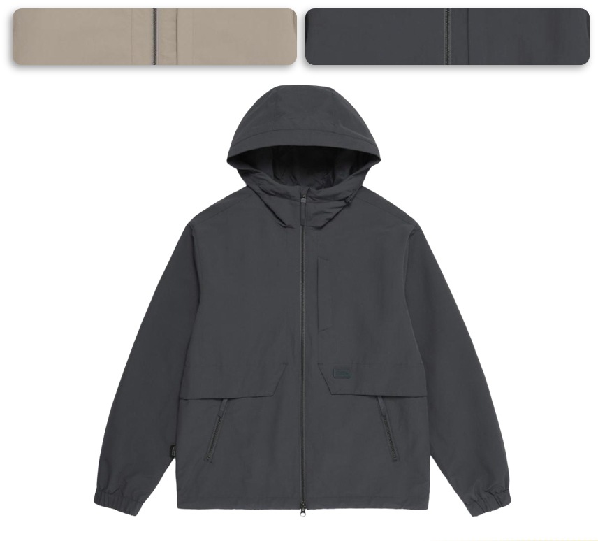 WOVEN HOODED JUMPER (N253UJP030)