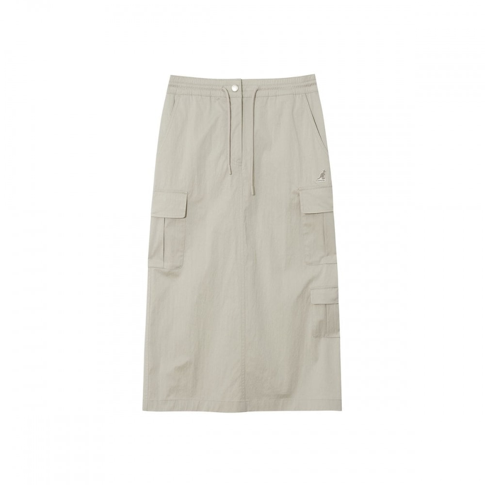 Womens String Cargo Skirt 8114 Ekru (KREWSK81140)