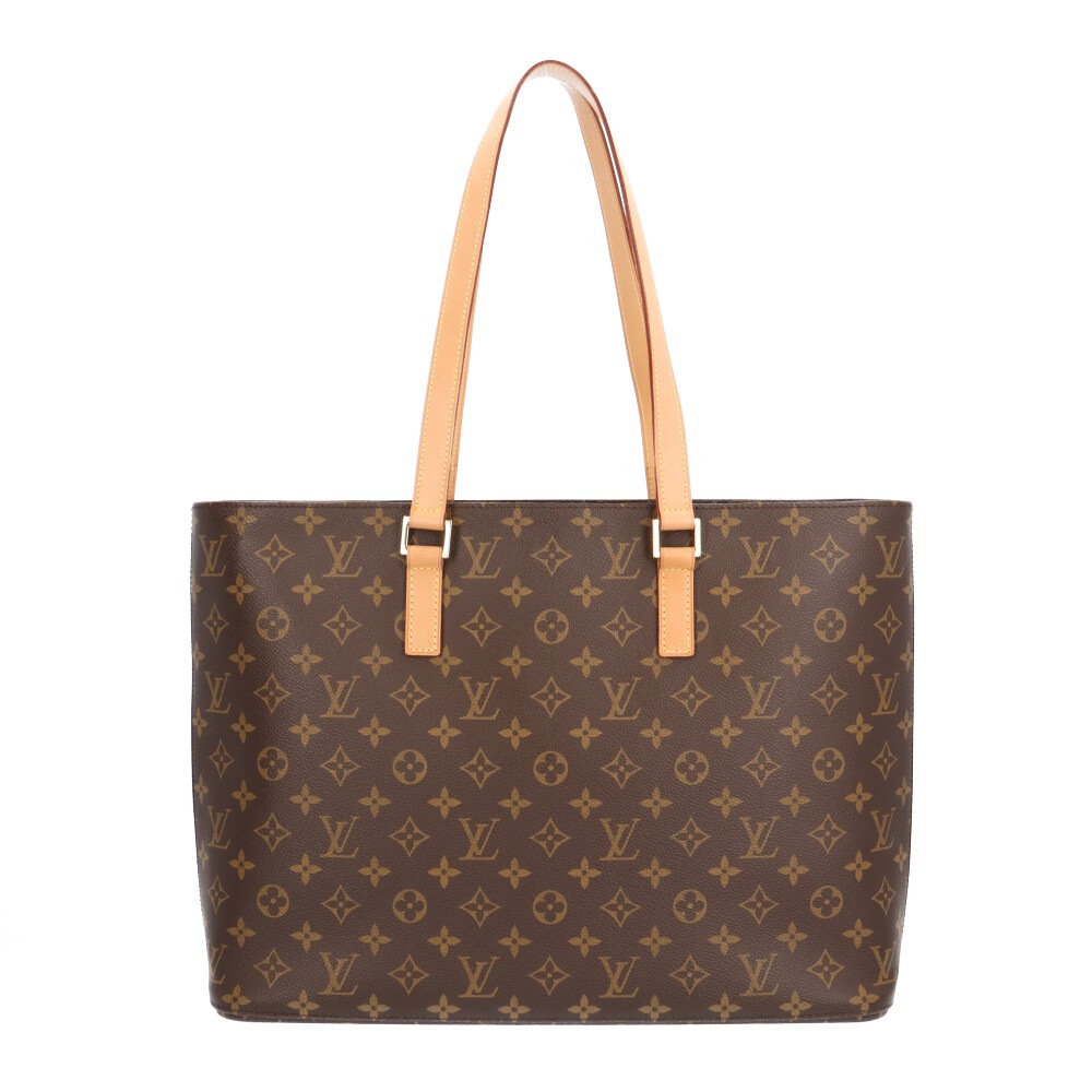 ルイヴィトン ルコ モノグラム トートバッグ モノグラムキャンバス M51155 ブラウン LOUIS VUITTON 中古