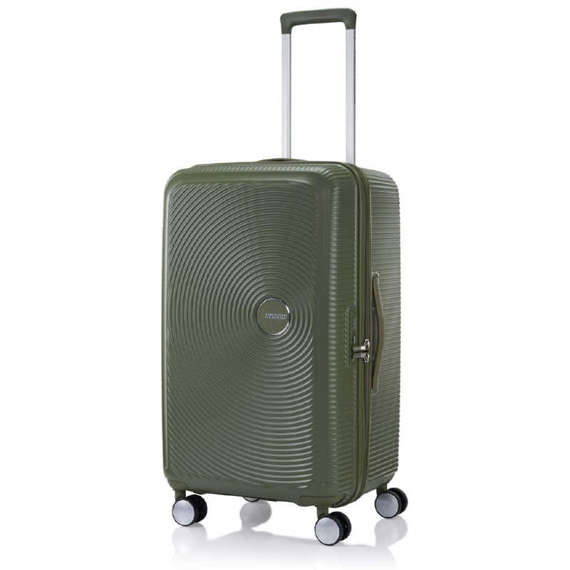 アメリカンツーリスター　スピナー 73 トランク型 ハードキャリー 4～6泊にオススメ TSAダイヤルロック式 CURIO(キュリオ) ［TSAロック搭載］ カーキ　AO8*34049